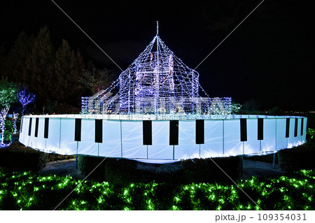 びわこ大津館のイルミネーション びわこ大津館のイルミネーション 109354031