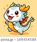 かわいい　干支：辰（AI画像） 109354589