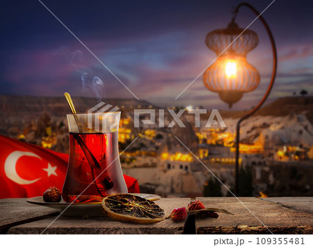 Tea drinking in Turkey Tea drinking in Turkey 109355481