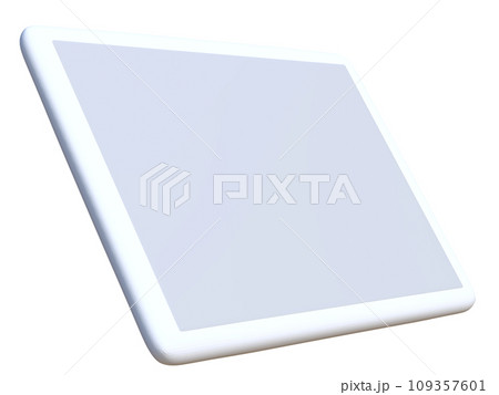 タブレット端末　3DCG 109357601