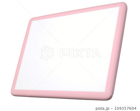 タブレット端末 3DCG タブレット端末 3DCG 109357604