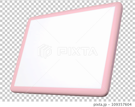タブレット端末 3DCG タブレット端末 3DCG 109357604