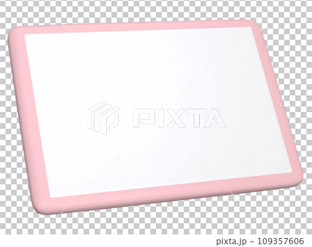 Tablet device 3DCG Tablet device 3DCG 109357606