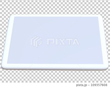 タブレット端末　3DCG 109357608