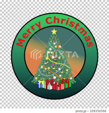 聖誕樹徽章 109358566
