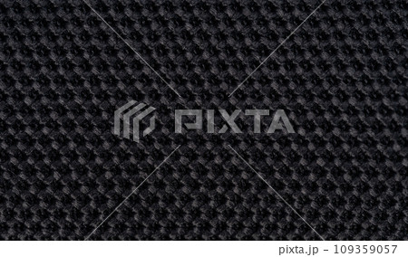 Pattern of black knit material Pattern of black knit material 109359057