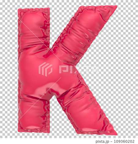 number pink number symbol made of inflatable...のイラスト素材 [109360202] - PIXTA