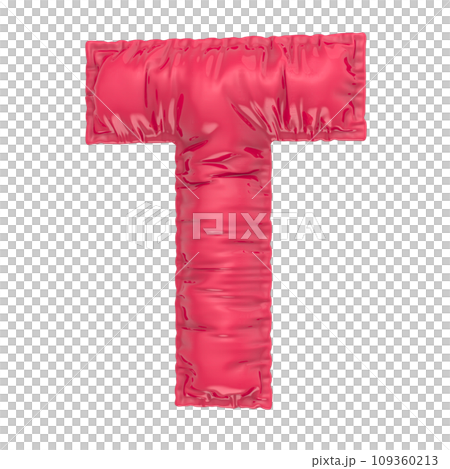 number pink number symbol made of inflatable...のイラスト素材 [109360213] - PIXTA