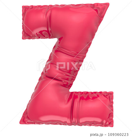 number pink number symbol made of inflatable...のイラスト素材 [109360223] - PIXTA