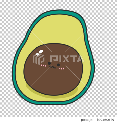 fruit cute cartoon hand drawn fruit cute cartoon hand drawn 109360619