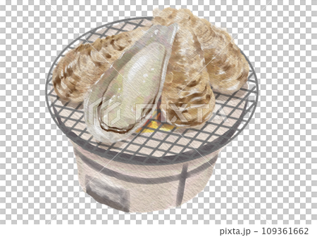 水彩牡蠣01_3 109361662