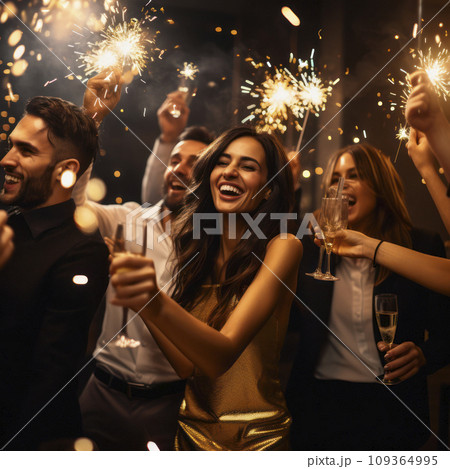 lifestyle photo new years eve celebration of people lifestyle photo new years eve celebration of people 109364995