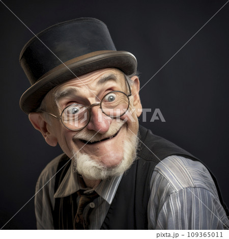 lifestyle photo humor an elderly old actor 109365011