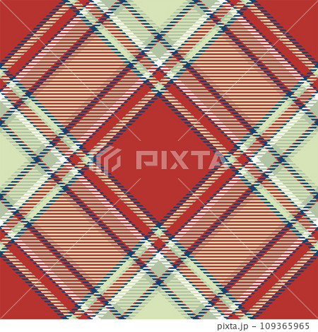 Plaid pattern vector. Check fabric texture. Seamless textile design for clothes, paper print. 109365965