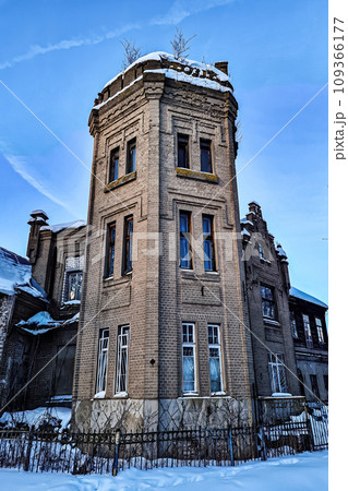 Old abandoned tower. 109366177