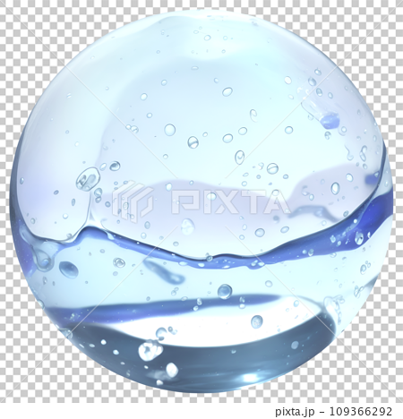水の玉「AI生成画像」 109366292