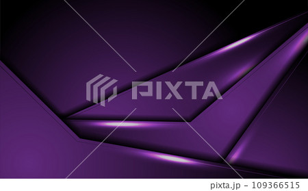 Glowing violet abstract background with neon laser lines 109366515