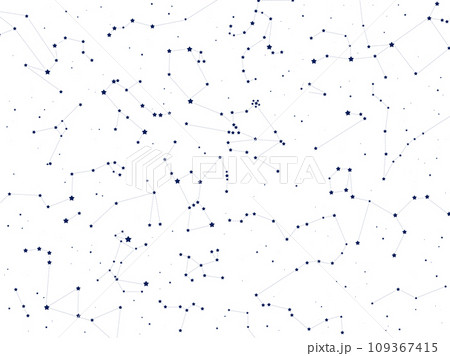 冬の星座のイラスト背景 冬の星座のイラスト背景 109367415
