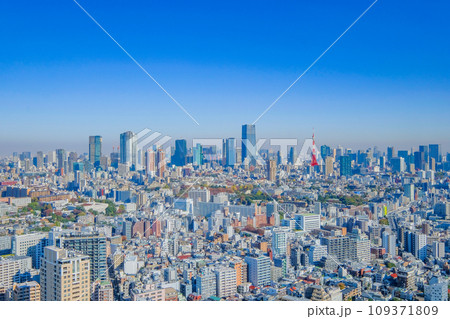 東京シティビュー　都市風景 109371809