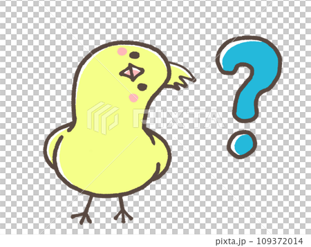 A parakeet faced with doubts A parakeet faced with doubts 109372014