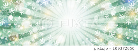 クリスマス　雪　冬　風景　背景	 109372650