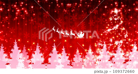 クリスマス 雪 冬 風景 背景 クリスマス 雪 冬 風景 背景 109372660