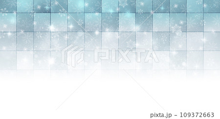 クリスマス　雪　冬　風景　背景	 109372663