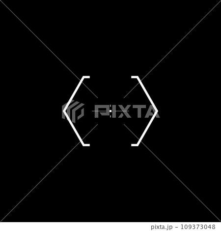 Cyberpunk style element. Futuristic cyber aim. Cyberpunk style element. Futuristic cyber aim. 109373048