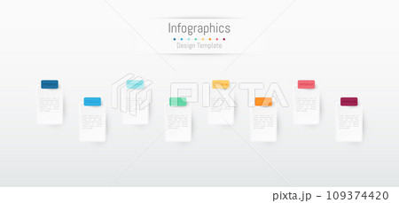 Infographic 8 options design elements for your business data. Vector Illustration. Infographic 8 options design elements for your business data. Vector Illustration. 109374420