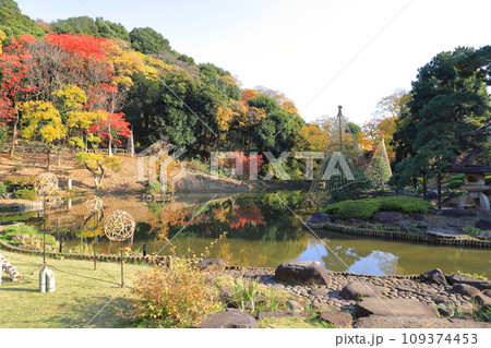 秋の肥後細川庭園（ひごほそかわていえん） 109374453