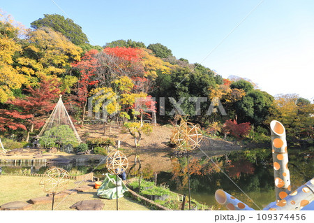 秋の肥後細川庭園（ひごほそかわていえん） 109374456