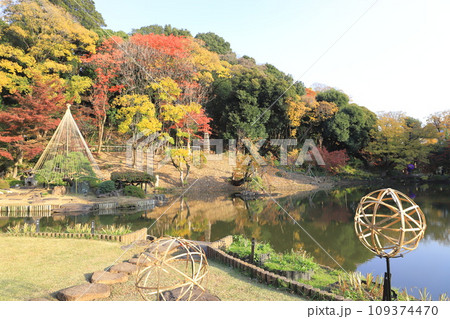 秋の肥後細川庭園(ひごほそかわていえん) 秋の肥後細川庭園(ひごほそかわていえん) 109374470
