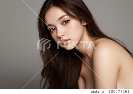綺麗な日本人女性のヌード【縦横比2:3】【AI生成画像】 109377261