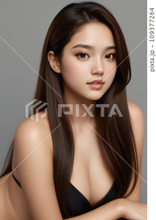 綺麗な日本人女性のヌード【AI生成画像】 109377264