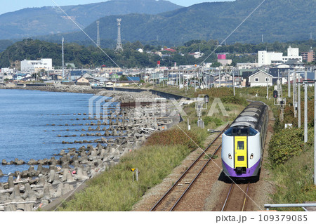 室蘭本線の海岸線を駆ける特急北斗 北斗 キハ261系 キハ261 室蘭本線の海岸線を駆ける特急北斗 北斗 キハ261系 キハ261 109379085