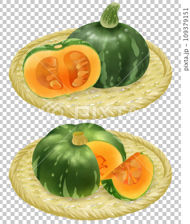 濾鍋上南瓜的插圖集 109379151