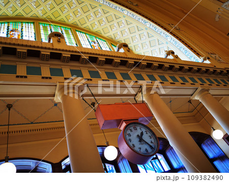 Old prague train main station 109382490