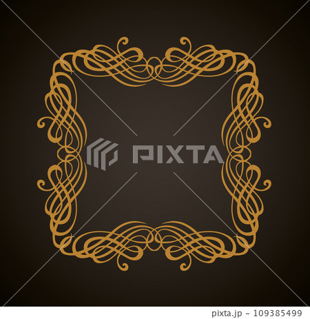 Vignette. Vector drawing 109385499