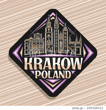 Vector logo for Krakow Vector logo for Krakow 109388522