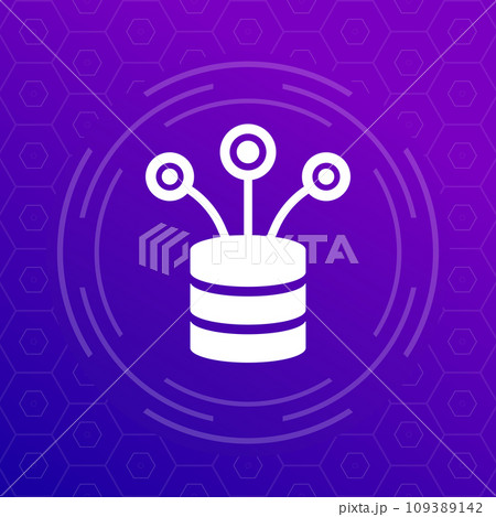 data sources icon for webのイラスト素材 [109389142] - PIXTA