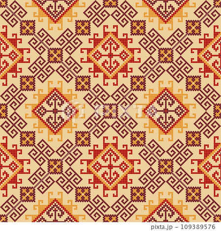 Georgian embroidery pattern 84 109389576