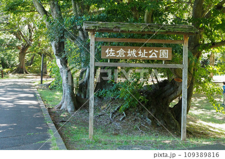 佐倉城址公園の正面入口【千葉県佐倉市】 109389816