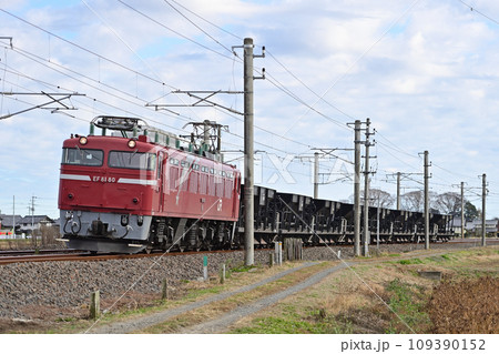 常磐線 赤塚ー内原 JR東日本 EF81-80(田端)+ホキ 西金ホキ 廃車回送 常磐線 赤塚ー内原 JR東日本 EF81-80(田端)+ホキ 西金ホキ 廃車回送 109390152