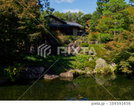 徳川園茶室瑞龍亭全景 109391656