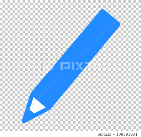 シンプルな青色のペン シンプルな青色のペン 109391931