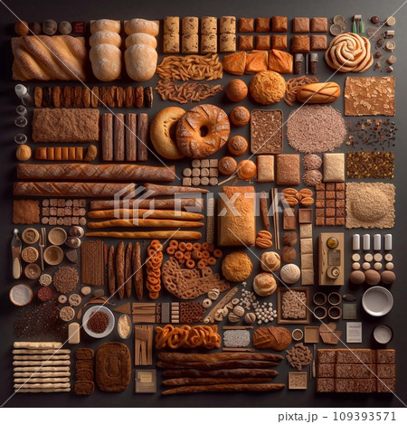 Bread making, knolling 109393571