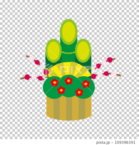 門松のイラスト 109396391