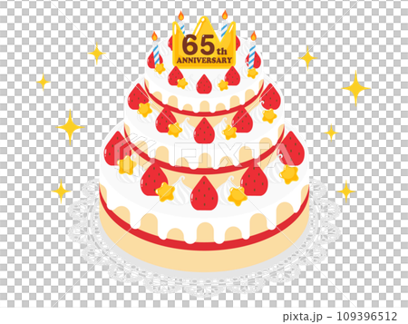 65週年紀念整體蛋糕 65週年紀念整體蛋糕 109396512