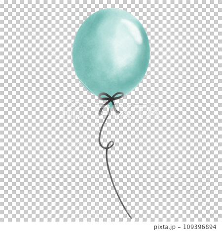 Green balloons 109396894