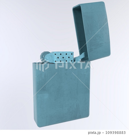 Zippo Lighter isolated on white background Zippo Lighter isolated on white background 109398883